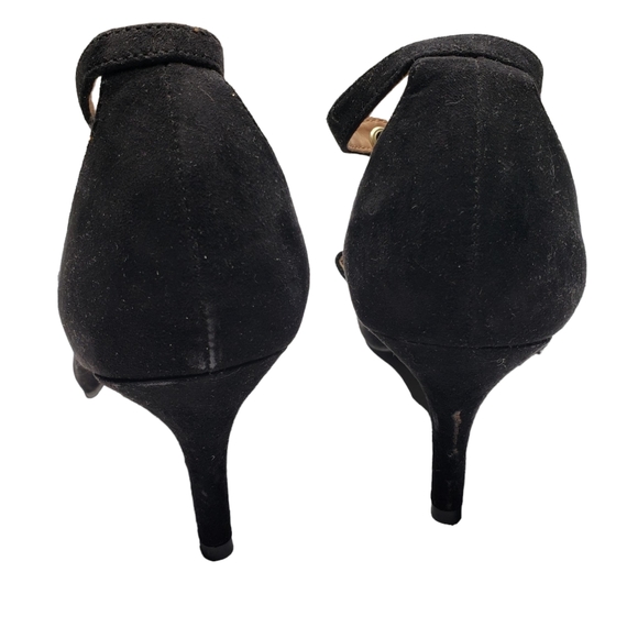 Primark Shoes Primark Wide Width Black Vegan Suede Pointed Toe Mary